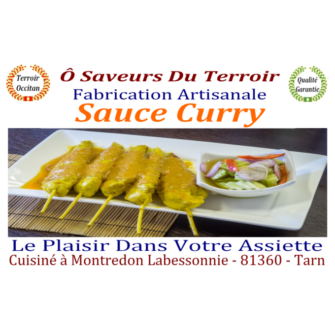   Carton de 6 Sauces au Curry  - 200 ml
