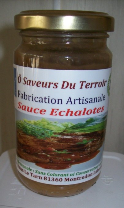 6 pots de  de   Sauces aux échalotes  - 220ml - 