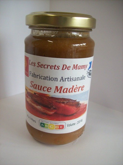  6 pots de  Sauce au Madère   - 220 ml 
