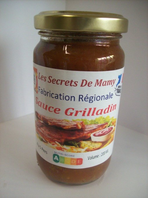   3 pots de Sauces Grilladin - KETCHUP  - 220 ml - 