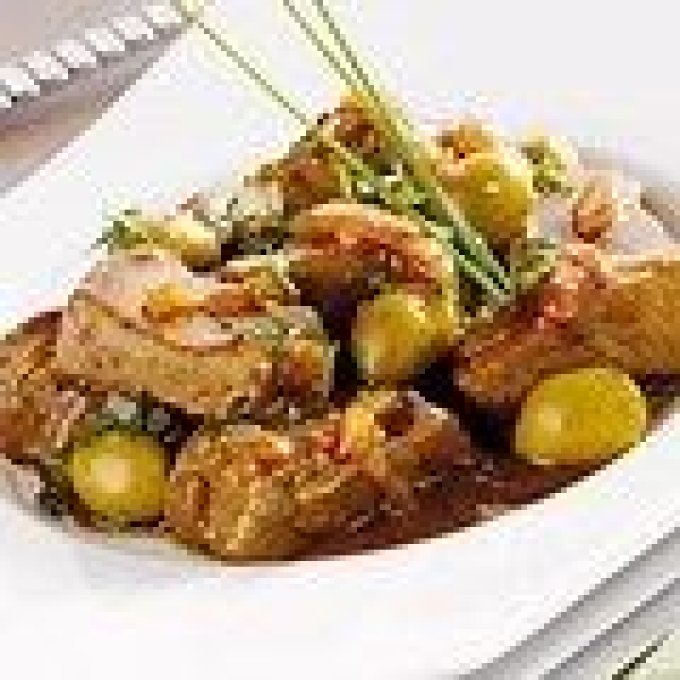 Mercredi :  Sauté de porc 500 ml MAISON TRADITION 