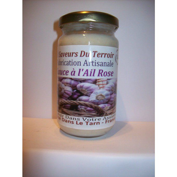24 Sauces ail  Rose de Lautrec  - 200 ml Label SUD DE FRANCE