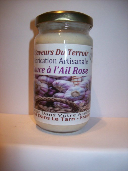  3 pots de  Sauces ail  Rose de Lautrec  - - 220 ml - Copie