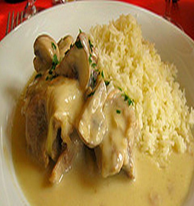 BLANQUETTE DE DINDE pot de 500 ml à la crème FAIT MAISON