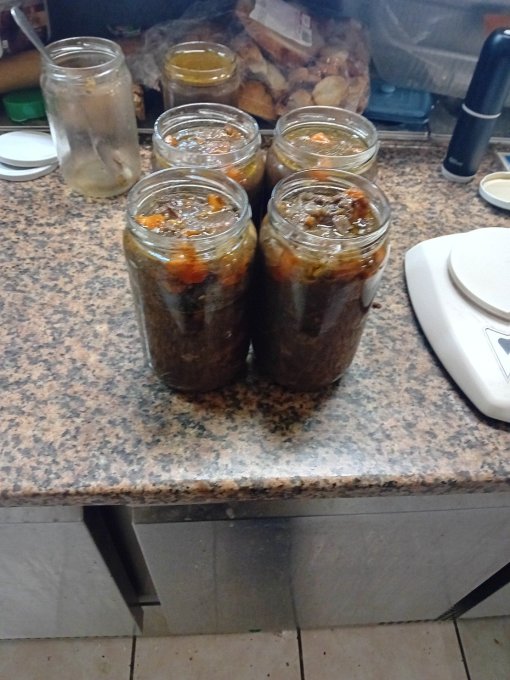   CONSERVES DE 800 ml Sauté de Veau maison sauce cèpes  