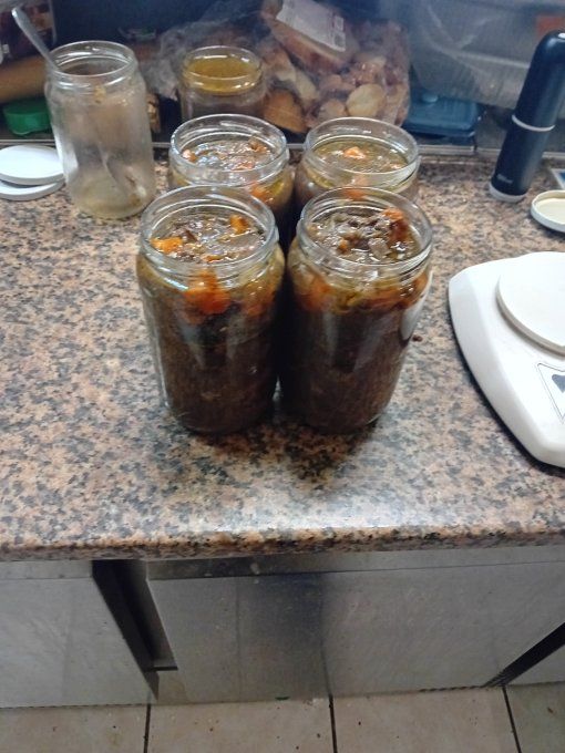 CONSERVES DE 500 ML Sauté de Veau maison sauce cèpes