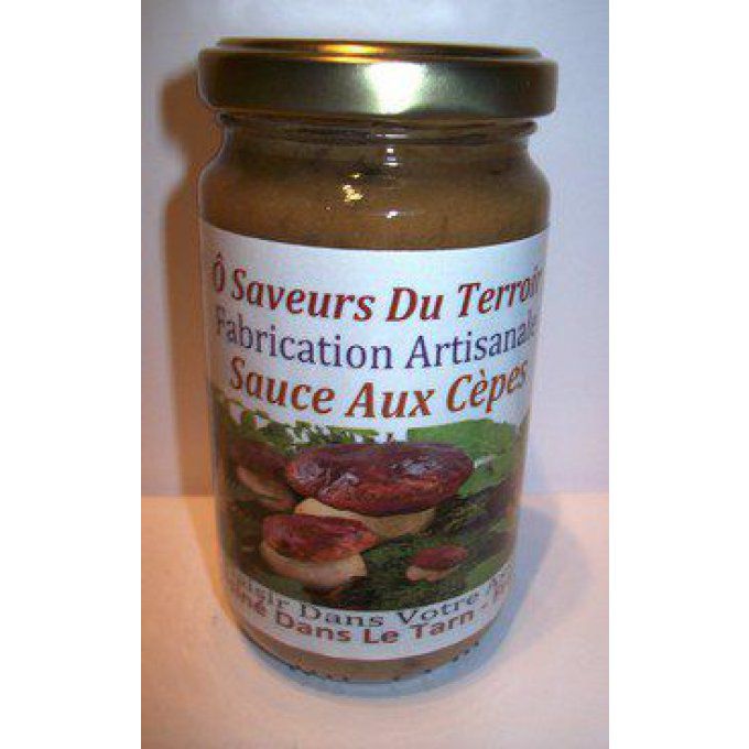   24 Sauces aux Cèpes   - 200 ml Label SUD DE FRANCE