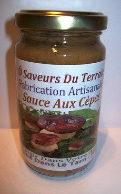   3  pots de Sauces aux Cèpes   - 220 ml -