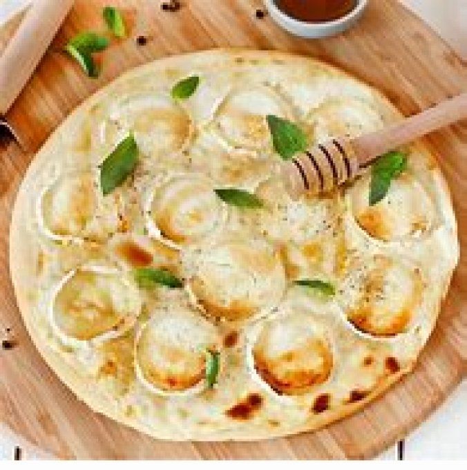 PIZZA CHAVROUX ( Chèvre  ) MAISON  28 CM  - 
