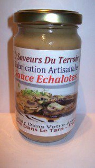 1 pot de   Sauces aux échalotes  - 200ml - 