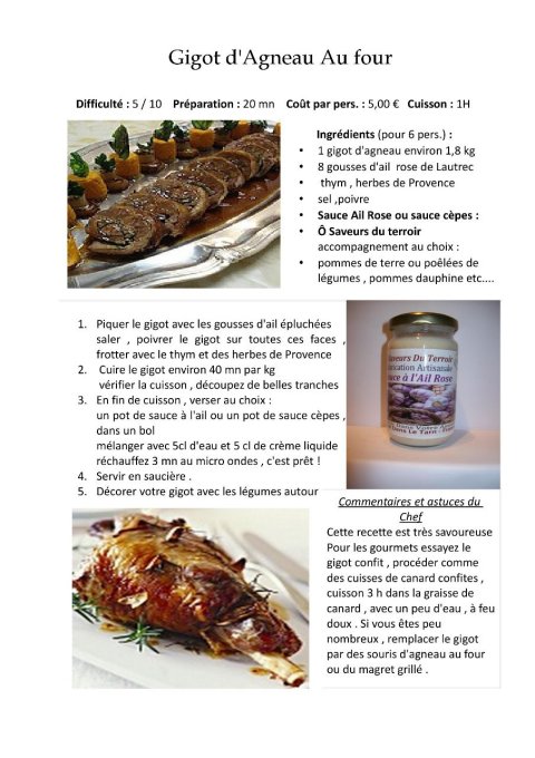  3 pots de  Sauces ail  Rose de Lautrec  - - 220 ml - Copie