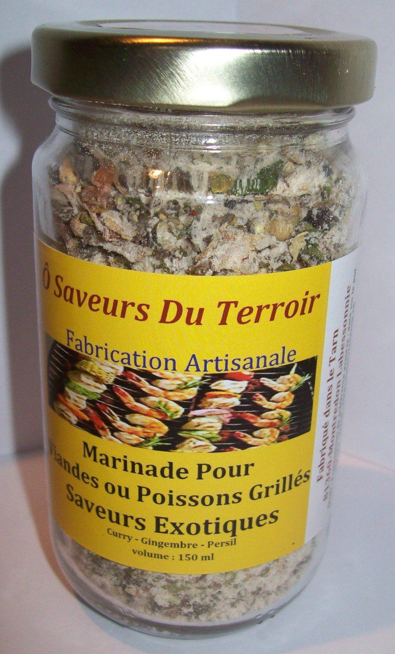24  Marinades Exotique / Curry  200 ML/100gr - 