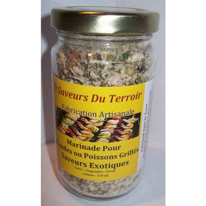  Marinade Exotique / Curry  200 ML/100gr