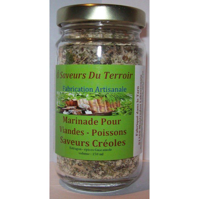 24  Marinades Créoles 200 ML/100gr -