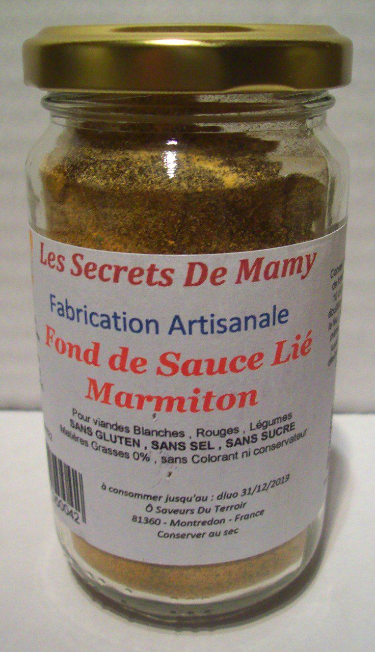 24 Fonds de Sauce Marmiton 200 ML/100 gr -