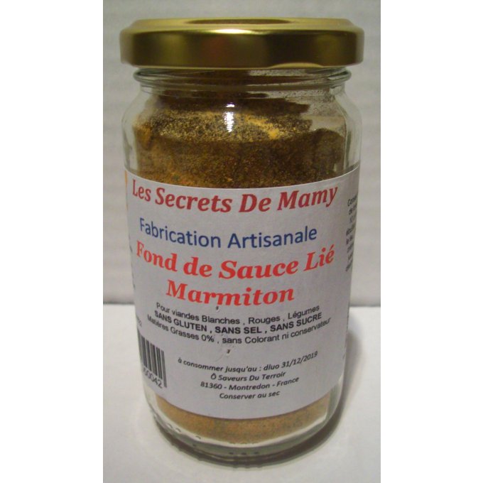 Fond de Sauce Marmiton 200 ML/100 gr