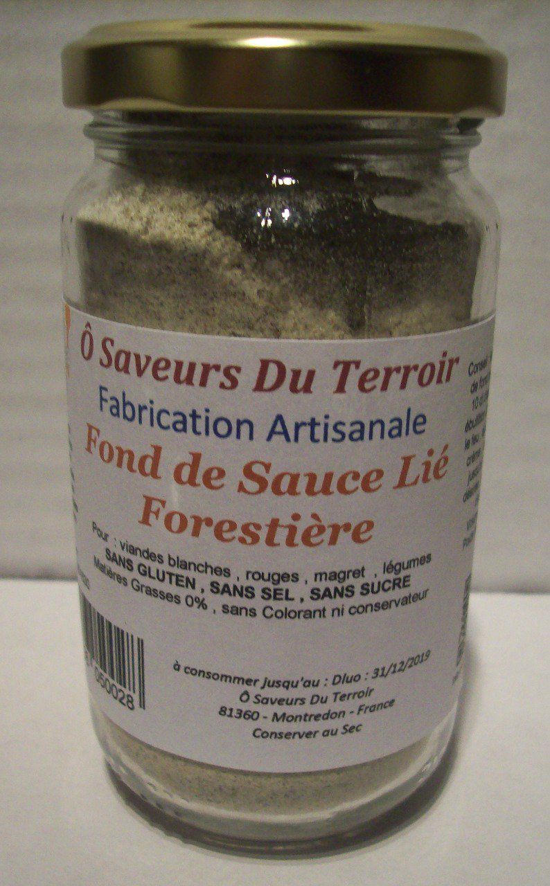  24 Fonds de Sauce Forestière 200 ML/100 gr - 