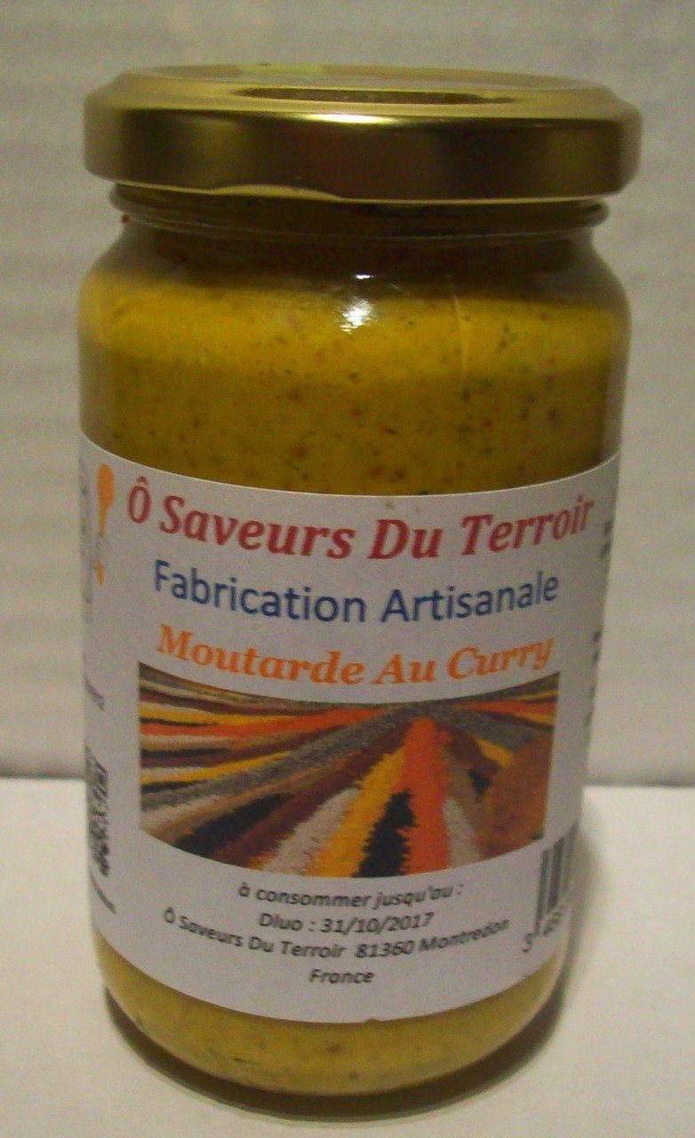 24 Moutardes au Curry  - 200 ml