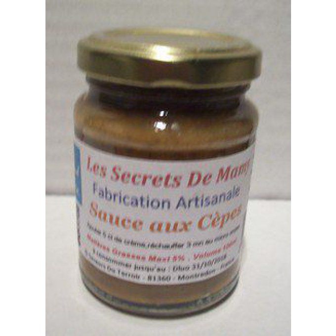   24 Sauces aux Cèpes   - 200 ml Label SUD DE FRANCE