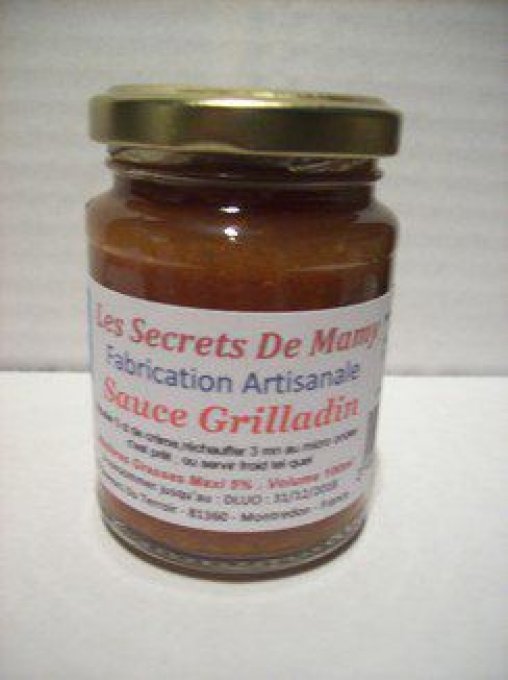  Carton de 6 Sauces Grilladin - Barbecue  - 200 ml