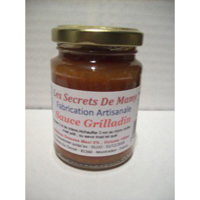 1 pot de Sauce Grilladin - Barbecue 200 ml