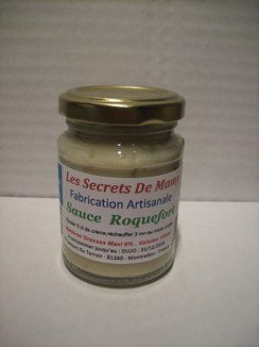 3  Sauces au Roquefort  - 3 pots de 220 ML 
