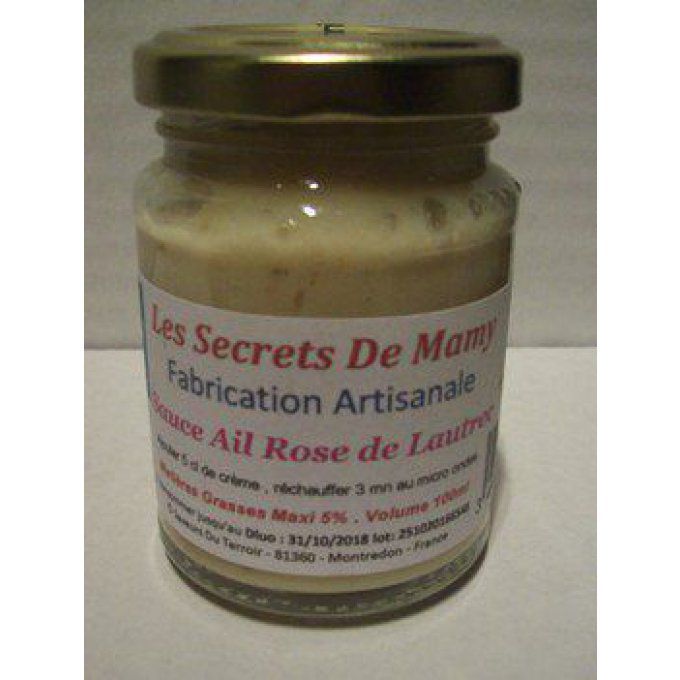 1 pot de Sauce ail  Rose de Lautrec  -200 ml