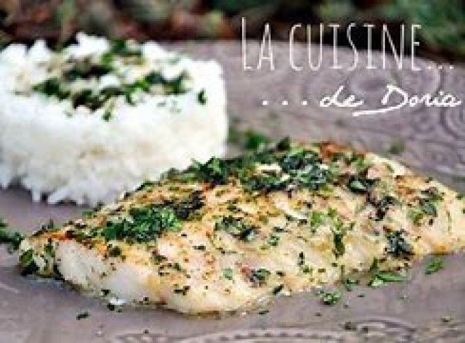 VENDREDI : 1 FILET DE POISSON aux fines herbes