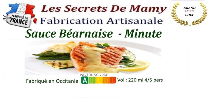  1 SAUCE BEARNAISE - MINUTE 