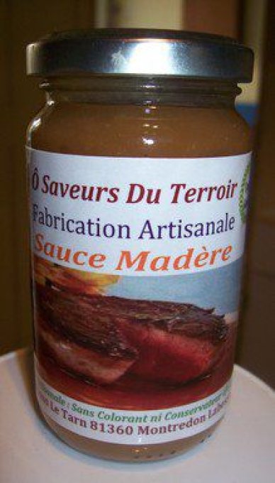  6 pots de  Sauce au Madère   - 220 ml 