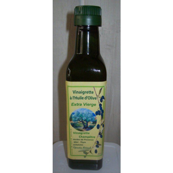 6 Vinaigrettes Champêtre à l'huile d'olive 250 Ml et 6 vinaigre balsamique promo