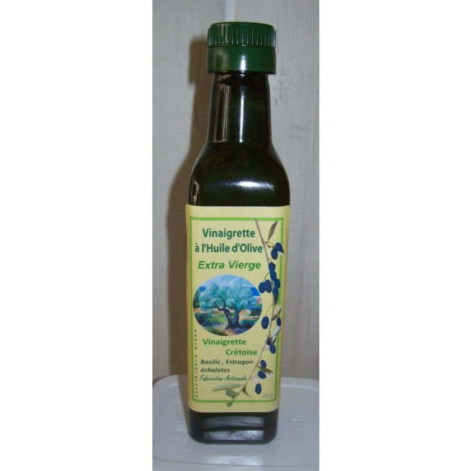  Vinaigrette Crêtoise à l'huile d'olive 250 Ml