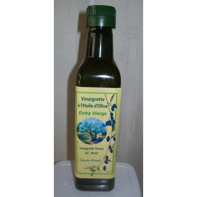  Vinaigrette Terroir à l'huile d'olive 250 ML