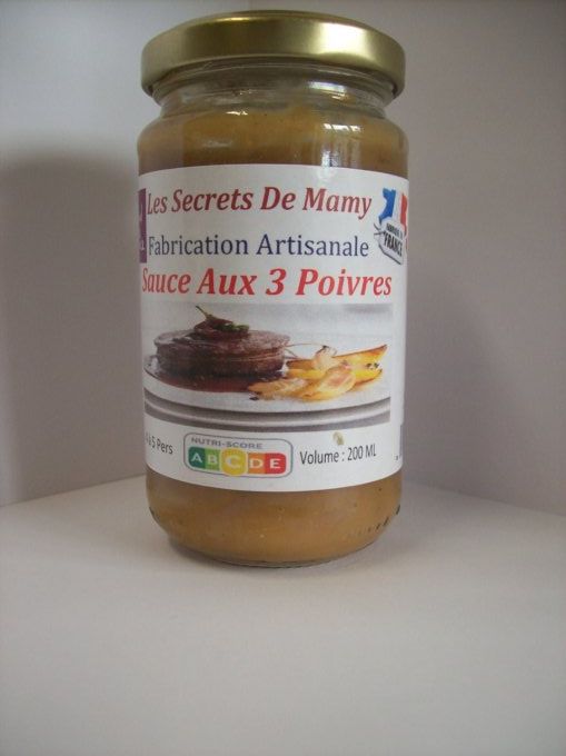 Carton de 6 Sauces aux Poivres 200 ml